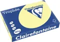 Produktbild: 1 bis 25x Clairefontaine Multifunktionspapier Trophée, A4, gelb SPARE BIS ZU 57%