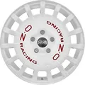 Produktbild: OZ Rally Racing white 7x17 ET18 - LK4/108 ML75 Alufelge weiß