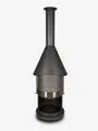 Produktbild: FIRESTAR Gartenkamin DN 700 Swing 3. Generation Edelstahl dunkelgrau Grillkamin