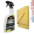 Produktbild: Meguiar's Ultimate Waterless Wash&Wax Anywhere inkl Supreme Shine Mikrofasertuch