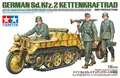 Produktbild: 35377 Tamiya 1:35, Deutsches Sd.Kfz. Kettenkrad m. Fotoätzteile, Bausatz , GMK