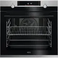 Produktbild: AEG BPE53506BM Einbau-Backofen, Pyrolyse Selbstreinigung, Serie 6000 Ringheißluft - Schwarz
