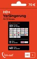 Produktbild: HD+ Plus Verlängerung 12 Monate für Karte HD01 HD02 HD03 HD04 Sender Astra HD TV