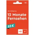 Produktbild: HD+ Plus Verlängerung für alle HD+ Karten HD01/02/03/04/05 Laufzeit 12 Monate