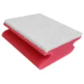 Produktbild: Topfreiniger Sito Vliesschwamm 9,5 x 7 x 4,5 cm rot-weiß 9,5 x 7 x 4,5 cm, vielseitig gegen hartnäckigen Schmutz 5000052
