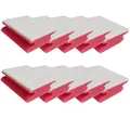 Produktbild: Topfreiniger Sito Vliesschwamm 9,5 x 7 x 4,5 cm rot-weiß 9,5 x 7 x 4,5 cm, vielseitig gegen hartnäckigen Schmutz 5000052
