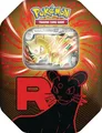 Produktbild: Pokémon TCG Team Rocket Snobilikat-ex TIN – NEU & SEALED – Deutsch – Ewige Rival