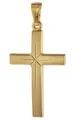 Produktbild: trendor Kreuzanhänger -Gold 585 (14 Karat) 24 mm
