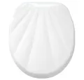 Produktbild: Sanilo WC-Sitz Muschel Weiß, mit Absenkautomatik, hochwertig & modern, universell, leichte Montage