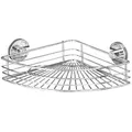 Produktbild: WENKO Vacuum-Loc Eckablage Bari Befestigen ohne bohren, Stahl, 31,5 x 8,5 x 22