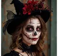 Produktbild: aricona Motivlinsen Katzenaugen Motivlinsen Cat Farbige Kontaktlinsen Halloween Kostüm, ohne Stärke, 2 Stück