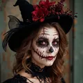 Produktbild: Katzenaugen Motivlinsen Cat Farbige Kontaktlinsen Halloween Kostüm Karneval Rote