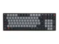 Produktbild: Cherry KW 550 MX LP, schwarz, MX LOW PROFILE 2.0 IVORY, USB/Bluetooth, DE