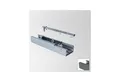 Produktbild: Hettich Schubkasten Hettich Hochschrankauszug Dispensa 90° 9117223 Stahl silber