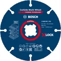 Produktbild: Bosch EXPERT Carbide Multi Wheel X-LOCK Trennscheibe, 125 mm, 1 mm, 22,23 mm