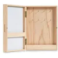 Produktbild: Zeller Present Schlüsselkasten, Natur, Weiß, Naturmaterialien, 42x30x8 cm, Garderobe, Schlüsselboards & -kästen