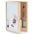 Produktbild: Stilvoller Schlüsselschrank, Magnettafel, 30x8x42 cm, weiß, ZELLER