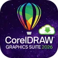 Produktbild: CorelDRAW Graphics Suite 2026 inkl KI Dauerlizenz Win10/11Mac Digitaler Download