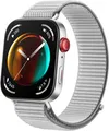 Produktbild: Huawei Watch Fit 3 - Aluminiumlegierung - intelligente Uhr mit Riemen - Nylon - grau - Handgelenkgröße: 120-190 mm - Anzeige 4,6 cm (1,82