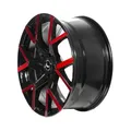 Produktbild: 1x BARRACUDA TZUNAMEE EVO black gloss flashred 8.5Jx19 5x112 ET33