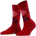 Produktbild: Burlington Damen Marylebone Argyle Wolle Socken - rot