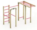 Produktbild: Klimmzugstange Wickey FIT Base 815 Calisthenics Fitnessgerät mit Klimmzugstange