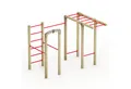 Produktbild: Wickey Turnreck Fit Base 815 – Calisthenics-Station & Kletterspaß für den Garten, (Kraftstation, Fitnessstation, Sportgeräte für zuhause, Workout, Krafttraining, Gymtower, Fitnessturm, Ideal für Spielspaß & funktionales Outdoor-Training, Kompaktes Calisthenics- & Spielgerät fördert Kraft & Gleichgewicht), extrem witterungsbeständig mit 5 Jahren Garantie*