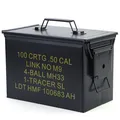 Produktbild: Munitionskiste Ammo Box Metallkiste Transport Metallbox 327x185x227mm schwarz
