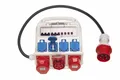 Produktbild: Baustromverteiler Eingang: 32A Ausgang: 4 x 230V, 2 x 400V 16A, 1 x 400V 32A