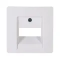Produktbild: Kopp PARIS HK05 arktis-weiß Antenne LED Dimmer Rahmen Schalter Steckdose Taster
