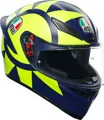 Produktbild: AGV K-1 S Soleluna 2018 Helm, blau/gelb, M (57/58)