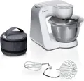 Produktbild: Bosch MUM58200 Küchenmaschine 1000W 3,9l Edelstahl Weiß/Silber Zubehör