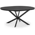 Produktbild: Idimex Esstisch, Schwarz, Holzwerkstoff, Metall, Mode, 120x75x120 cm, Esszimmer, Tische, Esstische