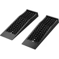 Produktbild: Wiltec - Auffahrrampe 2er Set Mit 5 T Traglast, Robuste Autorampen Aus Pp, Unterlegkeile 70 X 20 X 7,8 Cm, Flache Auffahrkeile Für Pkw, Camper, Tiefe Fahrzeuge, Ideal Für Wartungsarbeiten