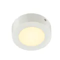 Produktbild: SLV 1003014 SENSER 12 LED Deckenaufbauleuchte 8.2W rund weiß