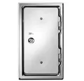 Produktbild: Upmann Kamintür verzinkt 10 x 24 cm Schornsteintür 100 x 240 mm