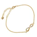Produktbild: TRENDOR Schmuck Damen-Armband Unendlichkeit 925 Silber Vergoldet 28443