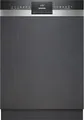 Produktbild: Siemens SN53ES06VE, iQ300 Smarter Geschirrspüler, Teilintegrierte Spülmaschine, 60 cm, Besteckschublade, auto Türöffnung, 3-fach rackMatic, besonders leise, intensiveZone, varioSpeed, aquaStop