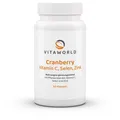 Produktbild: Vitaworld Cranberry Vitamin C + Selen + Zink | 60 Kapseln