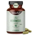Produktbild: Brennessel-Kapseln BIO | 160 Stück | hochdosiert mit je 500mg Brennesselpulver | 100% reine Brennesselblätter gemahlen