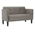Produktbild: vidaXL Sofa Zweisitzer-Sofa Taupe 111 cm Stoff
