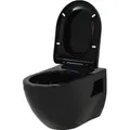 Produktbild: Wand-wc Keramik Schwarz Vidaxl Schwarz