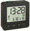 Produktbild: TFA Dostmann 60254501 Digitaler Funk-Wecker Innentemperatur Datum schwarz