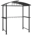 Produktbild: vidaXL Grillpavillon mit Seitenregalen Anthrazit 210x114x230 cm Stahl