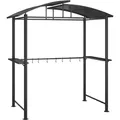 Produktbild: vidaXL Grillpavillon, Grau, Metall, 114x230x210 cm, Sonnen- & Sichtschutz, Pavillons & Pergolas, Pavillons