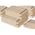 Produktbild: 100 Stk. | Metrie 2m Zollstock Block 52 | Natur | Gehärtete Stahlgelenke
