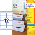 Produktbild: AVERY Zweckform Adressetiketten J8177-25 weiß 99,1 x 42,3 mm, 25 Blatt