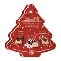 Produktbild: Lindt Schokolade | Weihnachts-Marzipan Pralinen Tanne | 175g | 18 edle Pralinés in 3 weihnachtlichen Sorten mit Edelmarzipan | festliche Pralinenmischung in edler Verpackung zur Weihnachtszeit