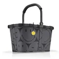 Produktbild: reisenthel carrybag Einkaufskorb smiley grey BK7085 NEU