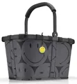 Produktbild: reisenthel Einkaufskorb Tasche Korb carrybag frame Smiley grey BK7085